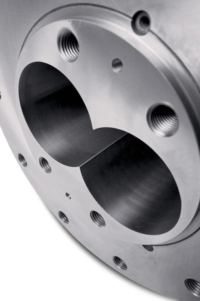 Parallel twin screw barrel 11 - Ningbo DW Plastics Machinery Parallel twin screw barrel 11 - Ningbo DW Plastics Machinery